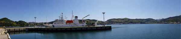 Image of the R/V Onnuri during KORUS-OC